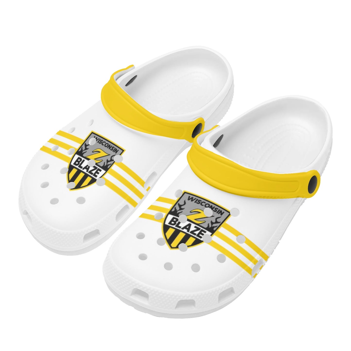 Wisconsin Blaze Hockey Men's Classic Clog Sandals