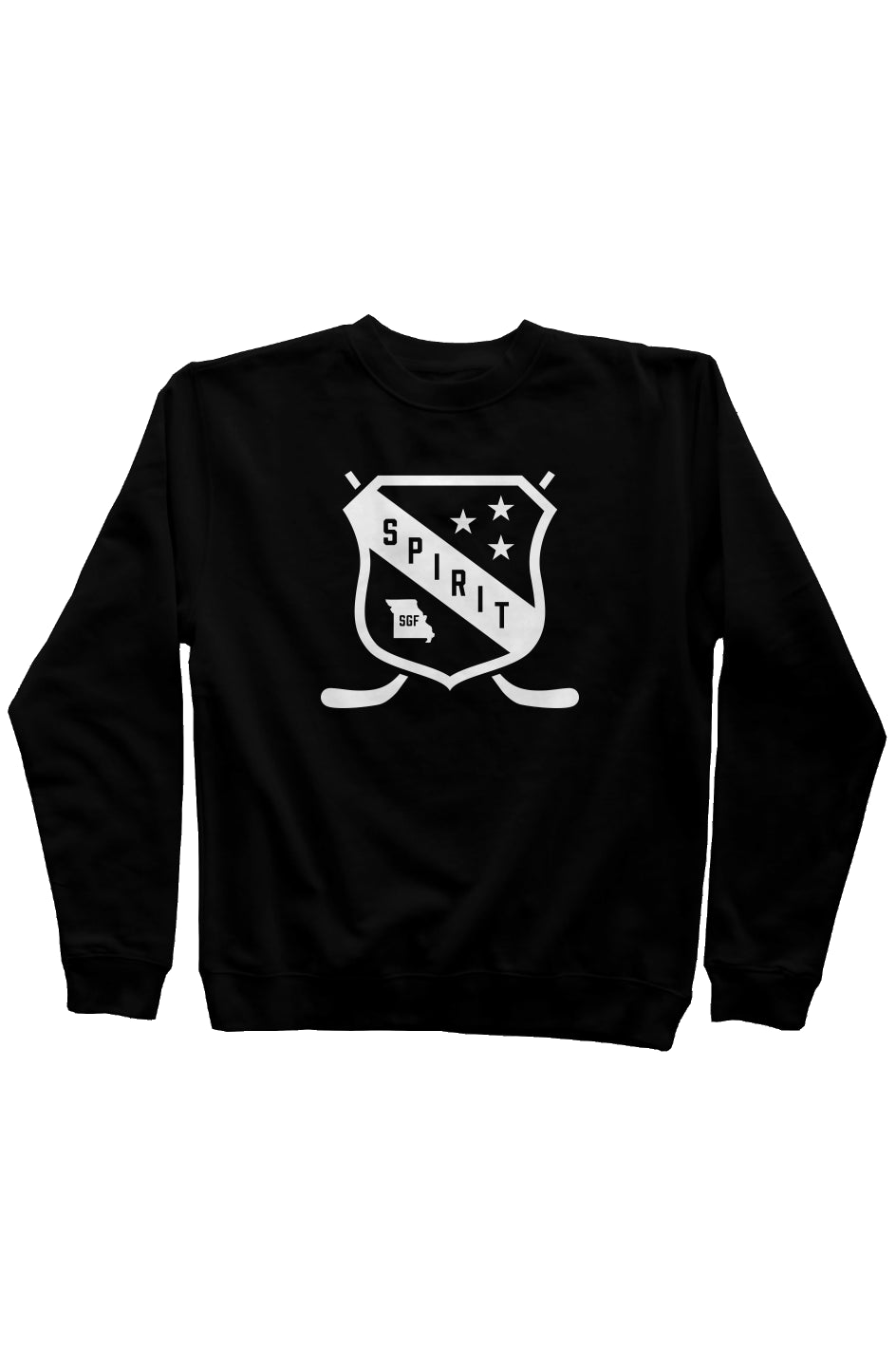 Springfield Spirit Hockey Adult Crewneck Sweatshirt