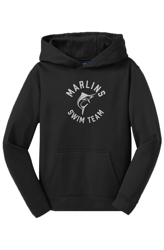Shoreview Marlins Youth Sport-Tek Fleece Hoodie