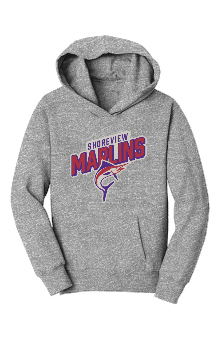 Shoreview Marlins Youth Fleece Pullover Hoodie