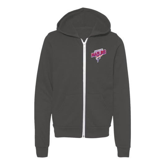 Shoreview Marlins Youth Sponge Fleece Full-Zip Hoodie