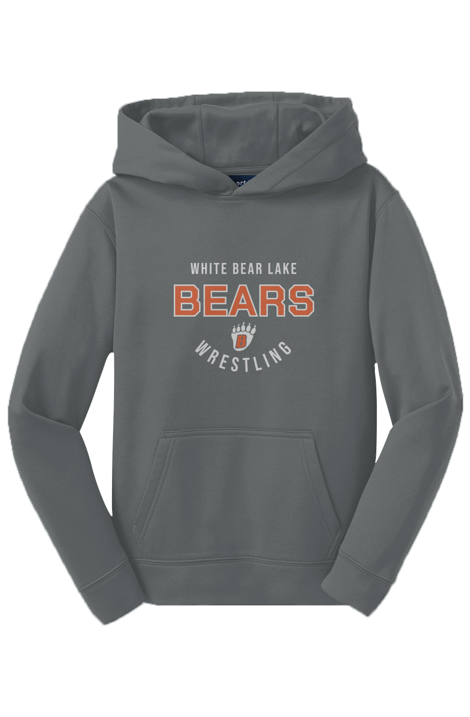 White Bear Lake Wrestling Fleece Hooded Pullover