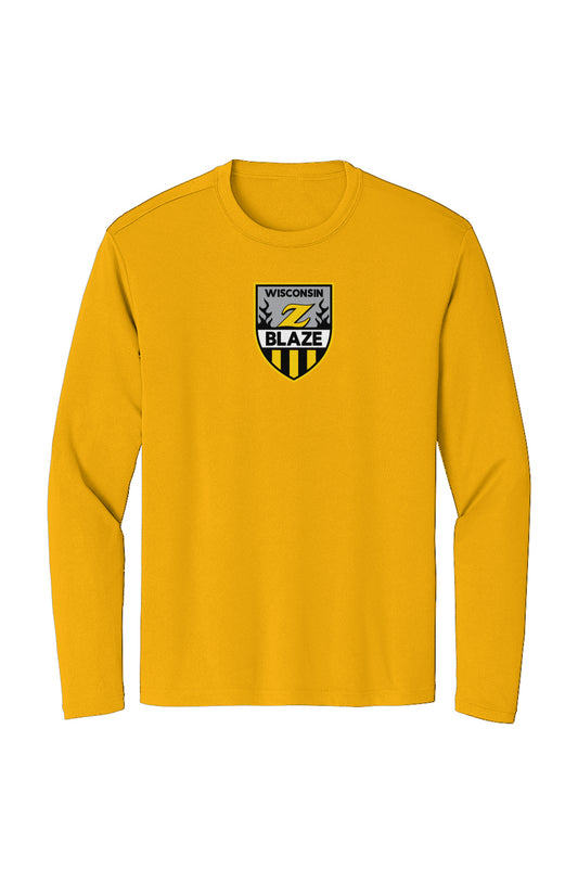 Wisconsin Blaze AAA Adult Sport-Tek Long Sleeve Tee