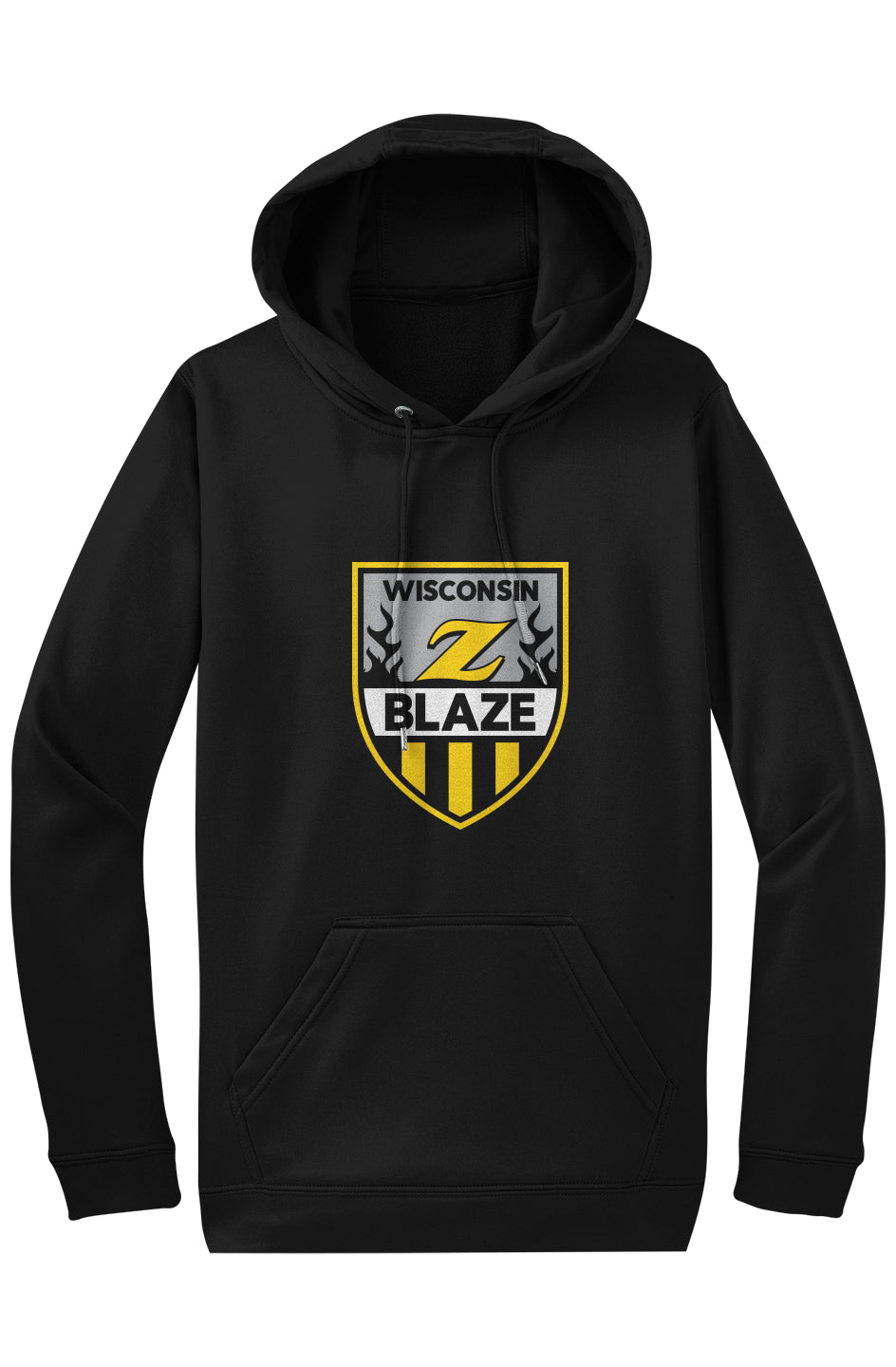 Wisconsin Blaze AAA Adult Sport-Wick Fleece Hoodie