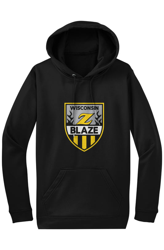 Wisconsin Blaze AAA Adult Sport-Wick Fleece Hoodie