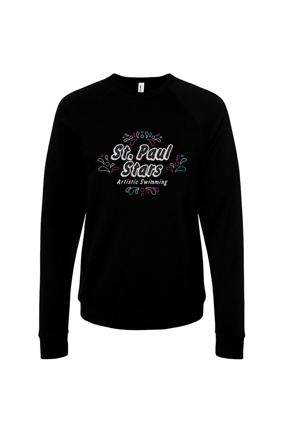 St. Paul Stars Adult Senior's Fleece Crewneck Sweatshirt