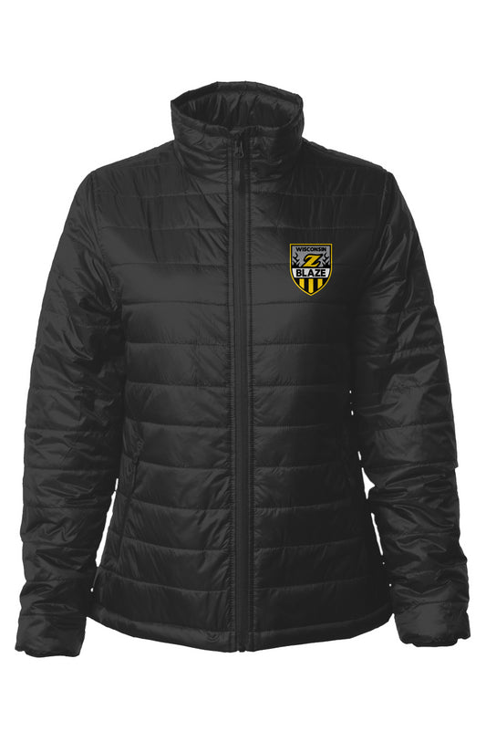 Wisconsin Blaze Hockey Women's Puffer Jacket