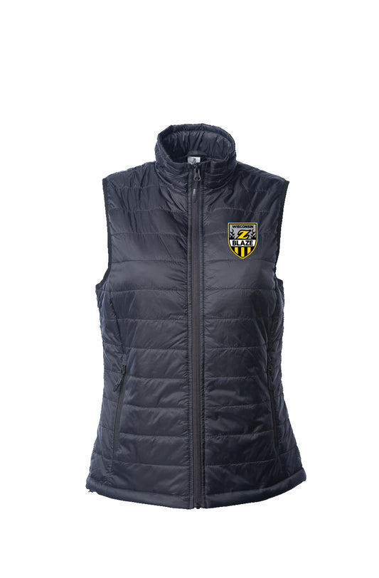 Wisconsin Blaze Hockey Women's Puffer Vest