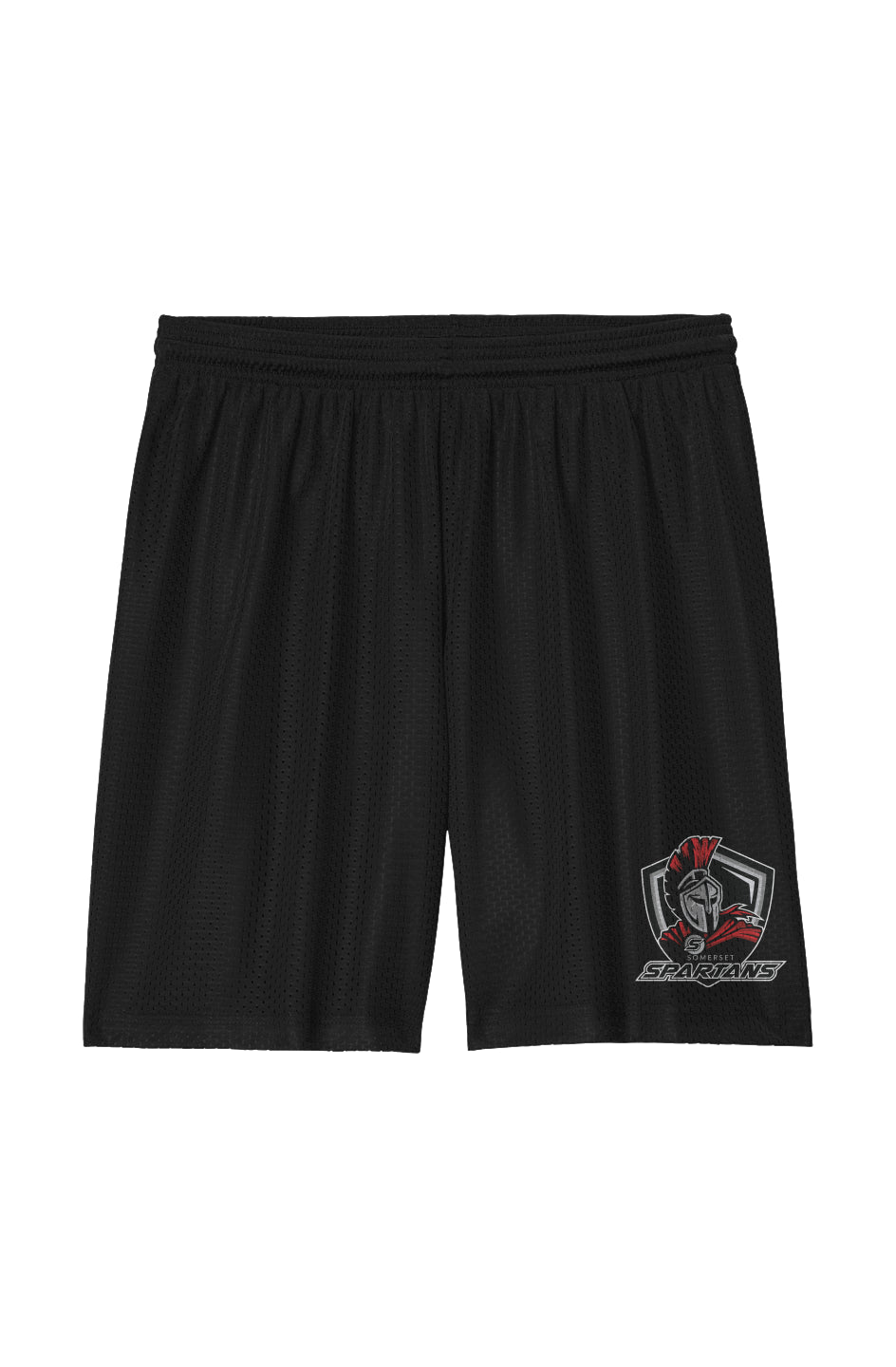 Somerset Baseball Sport-Tek Adult Mesh 7” Short