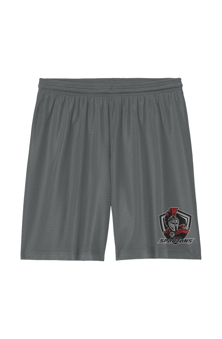 Somerset Baseball Sport-Tek Adult Mesh 7” Short