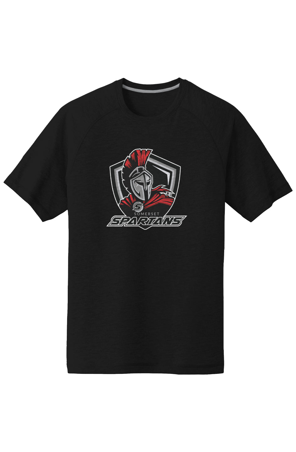 Somerset Baseball Sport-Tek Adult Raglan Tee