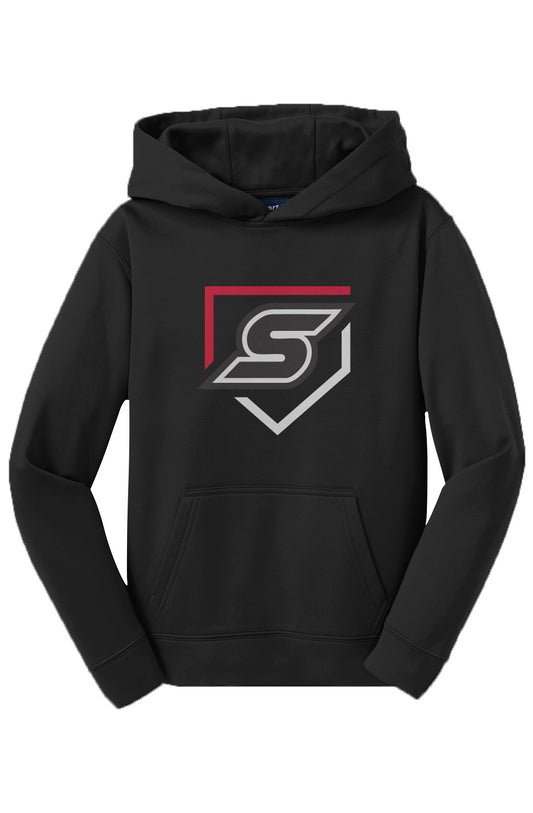 Somerset Baseball Sport-Tek Youth Fleece Hooded Pullover
