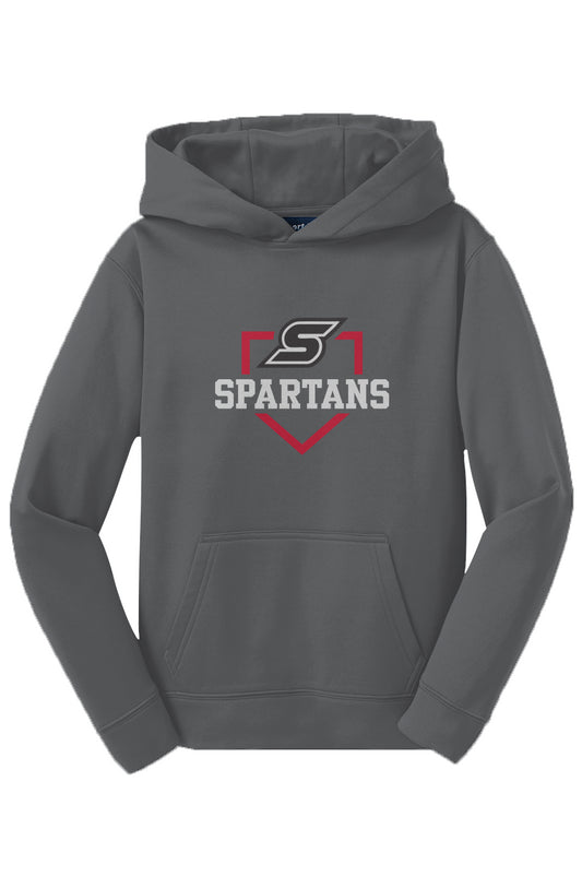 Somerset Baseball Sport-Tek Youth Fleece Hooded Pullover