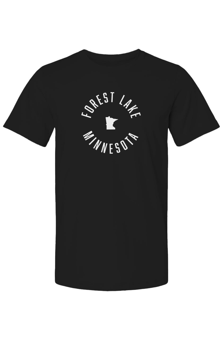 Forest Lake Minnesota Radial Bella + Canvas Tee