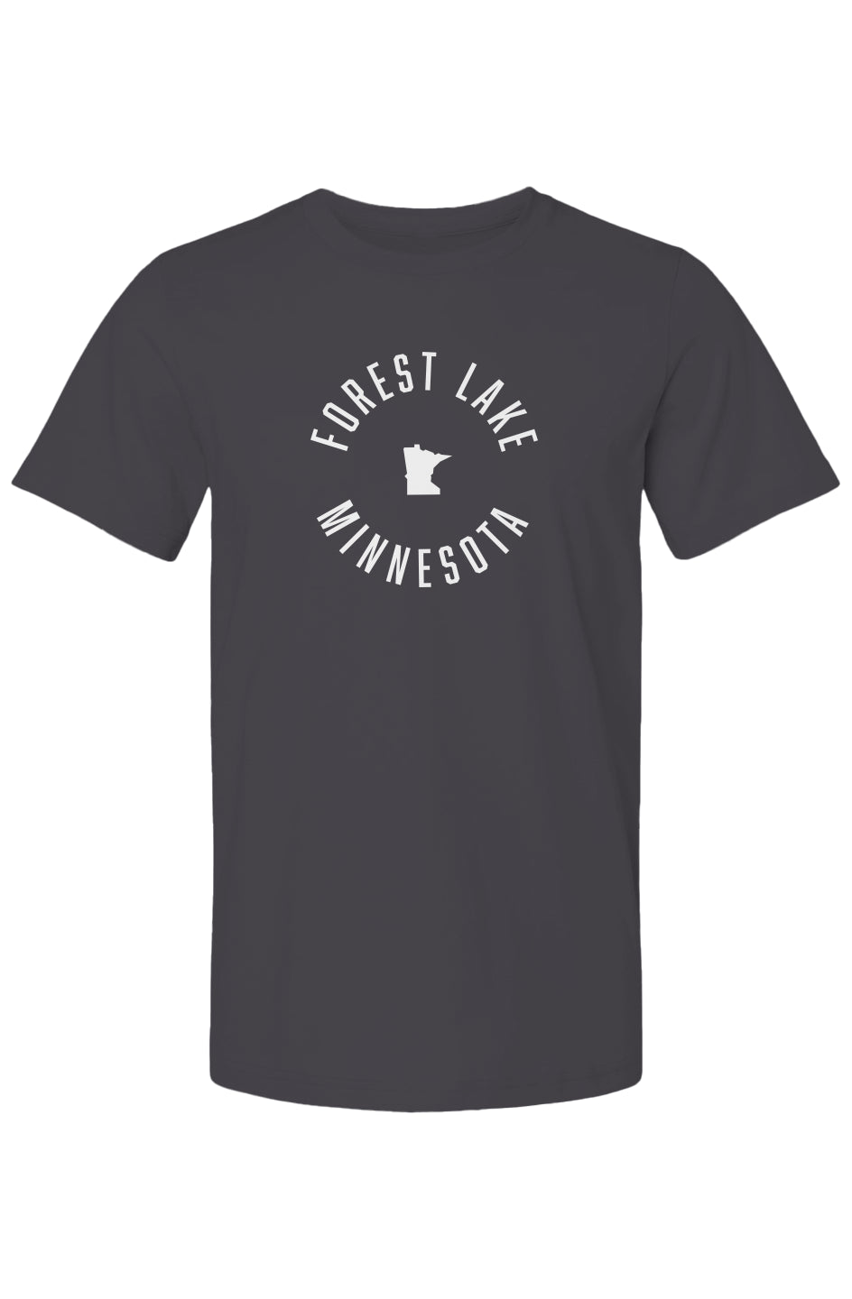Forest Lake Minnesota Radial Bella + Canvas Tee