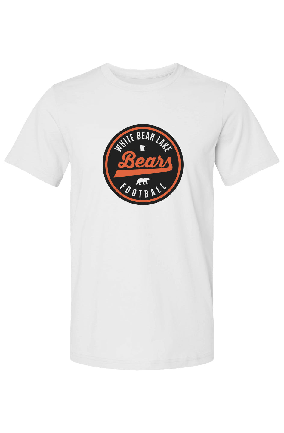 White Bear Lake Football Adult Jersey Cotton Tee