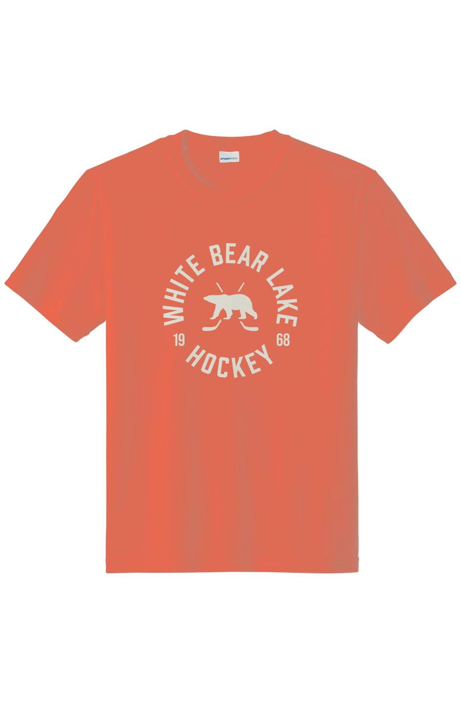 White Bear Lake Hockey '68 Youth Sport-Tek Competitor Tee