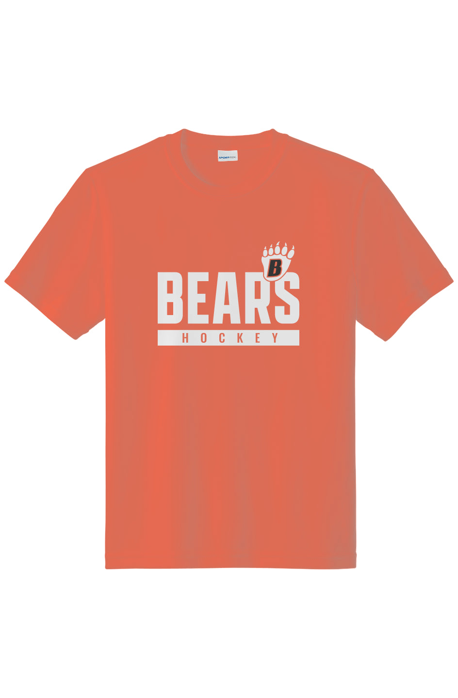 White Bear Lake Hockey Bears Youth Sport-Tek Competitor Tee