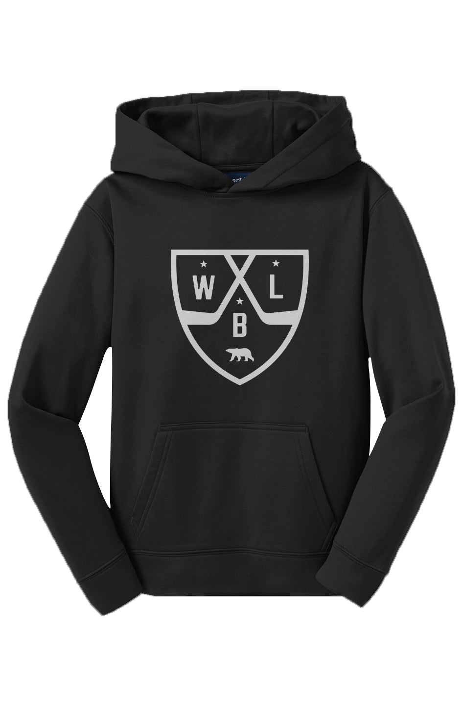 White Bear Lake Hockey RevOne Shield Sport-Tek Fleece Hooded Pullover