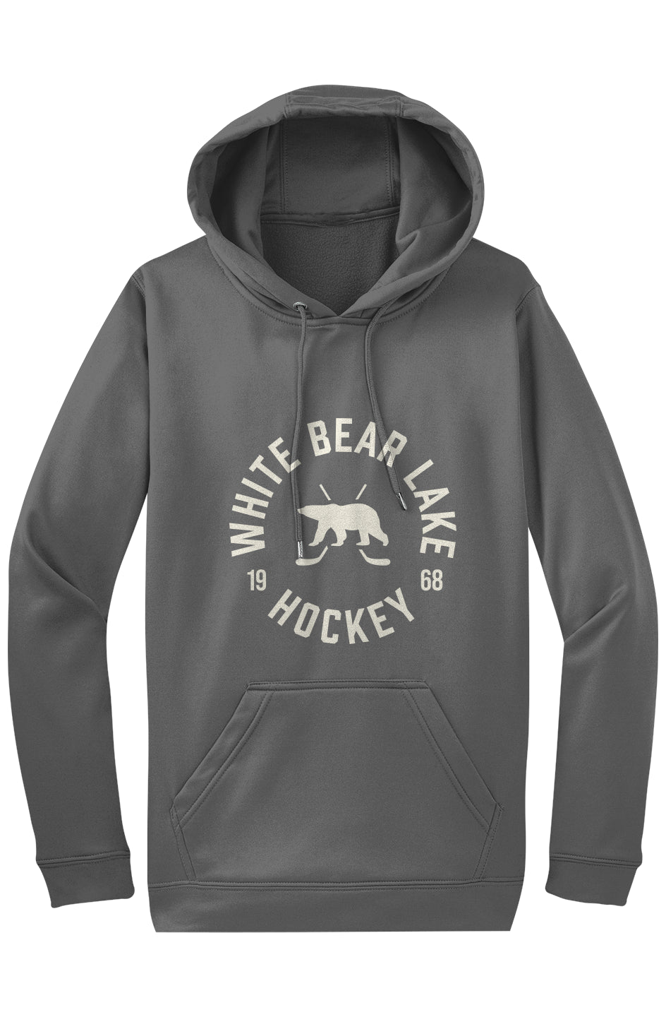 White Bear Lake Hockey '68 Adult Sport-Tek Fleece Hoodie