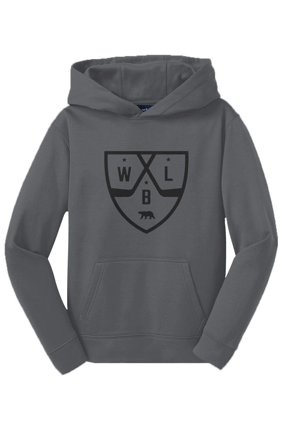 White Bear Lake Hockey RevOne Shield Sport-Tek Fleece Hooded Pullover