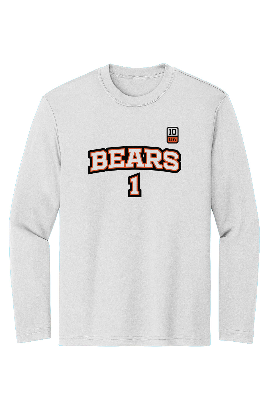 1 Morgan Sport-Tek Youth Long Sleeve Tee