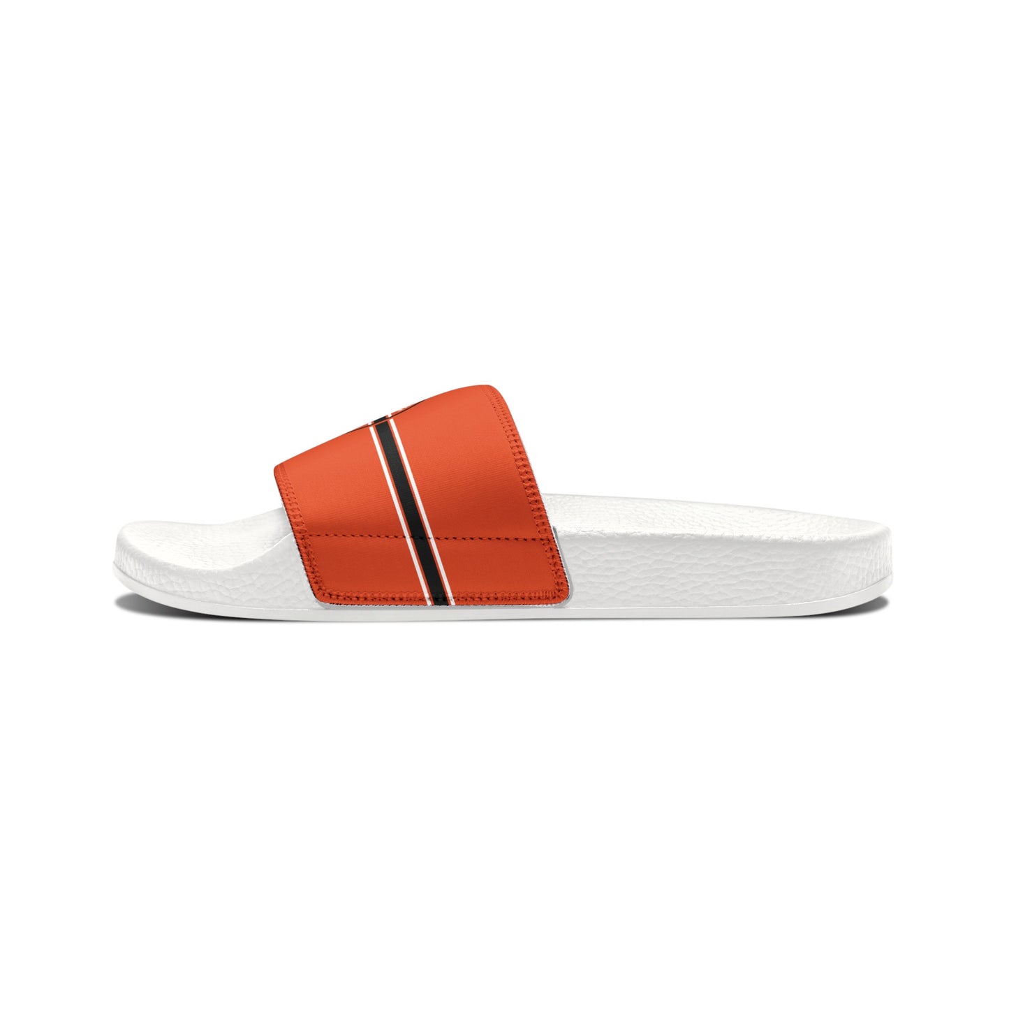 White Bear Lake Football Orange Youth Removable-Strap Sandals