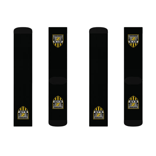 Wisconsin Blaze Hockey Sublimated Socks