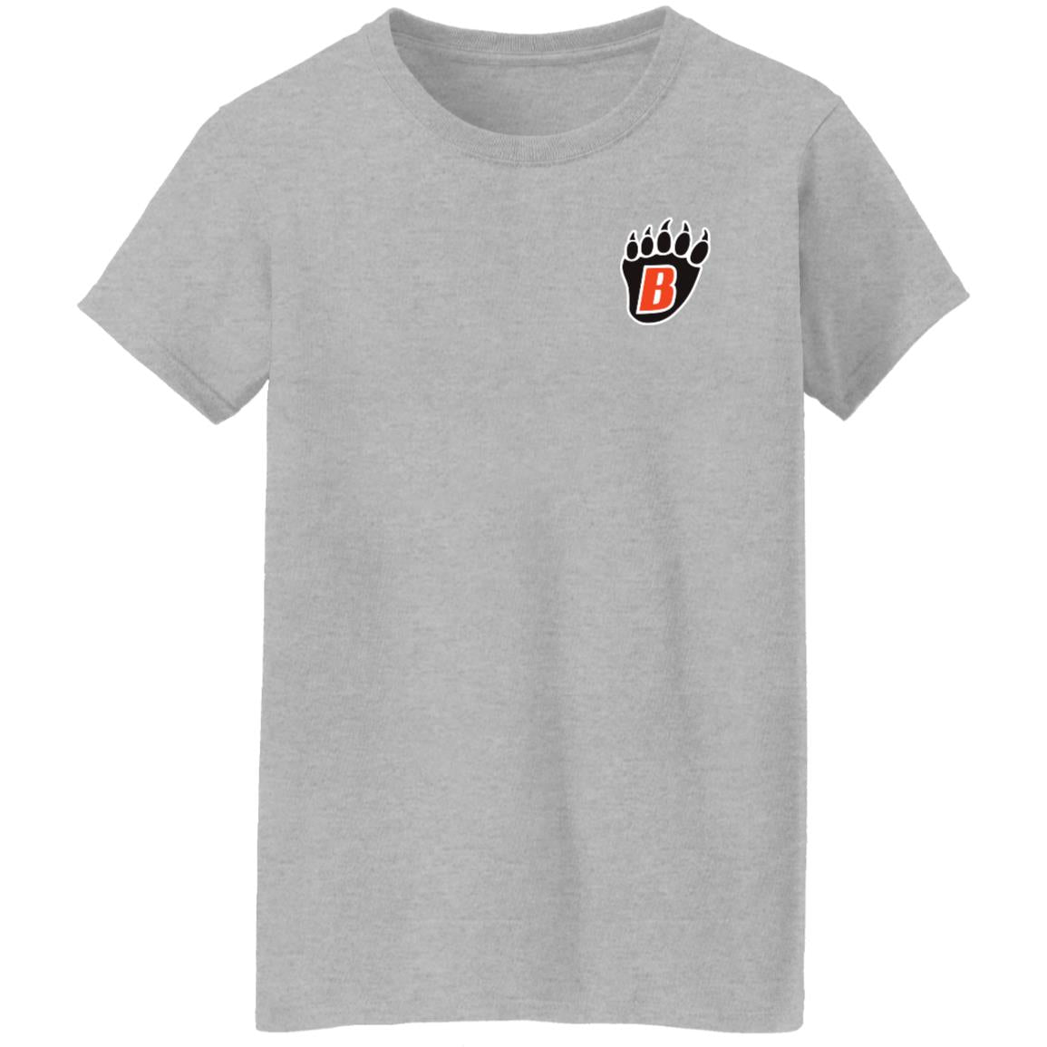White Bear Lake Bear Paw Women's Cotton Tee S-3XL
