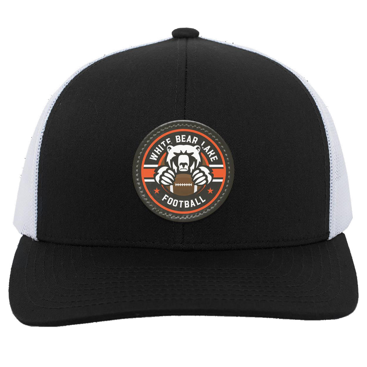 White Bear Lake Football Snapback Trucker Patch Hat