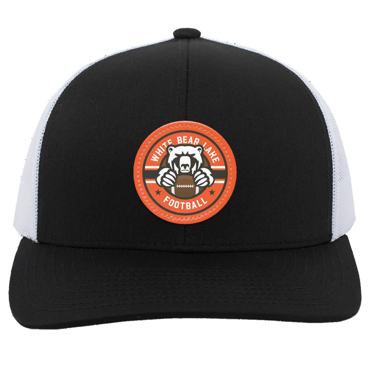 White Bear Lake Football Snapback Trucker Patch Hat