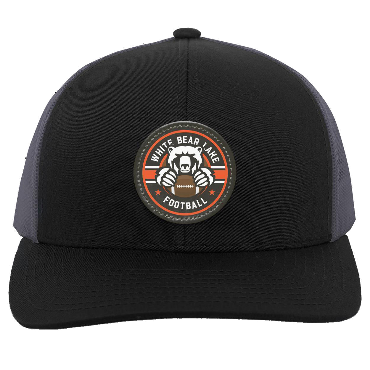 White Bear Lake Football Snapback Trucker Patch Hat