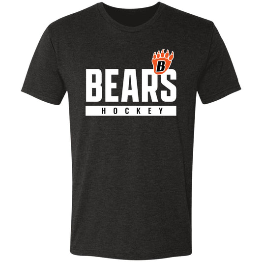 WBLAHA Bears Hockey Men's Triblend T-Shirt