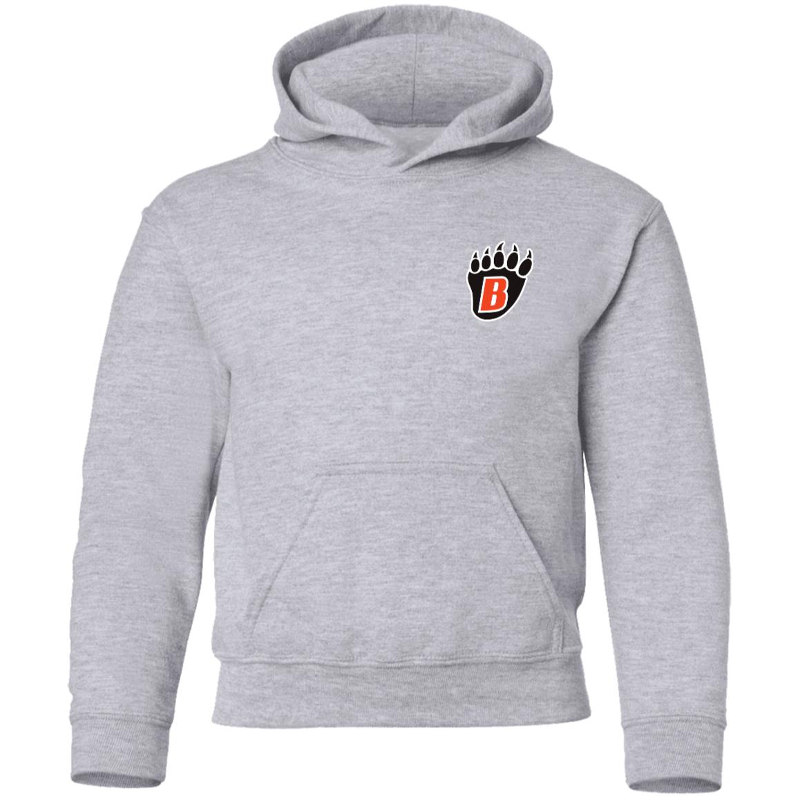 White Bear Lake Bear Paw Youth Pullover Hoodie