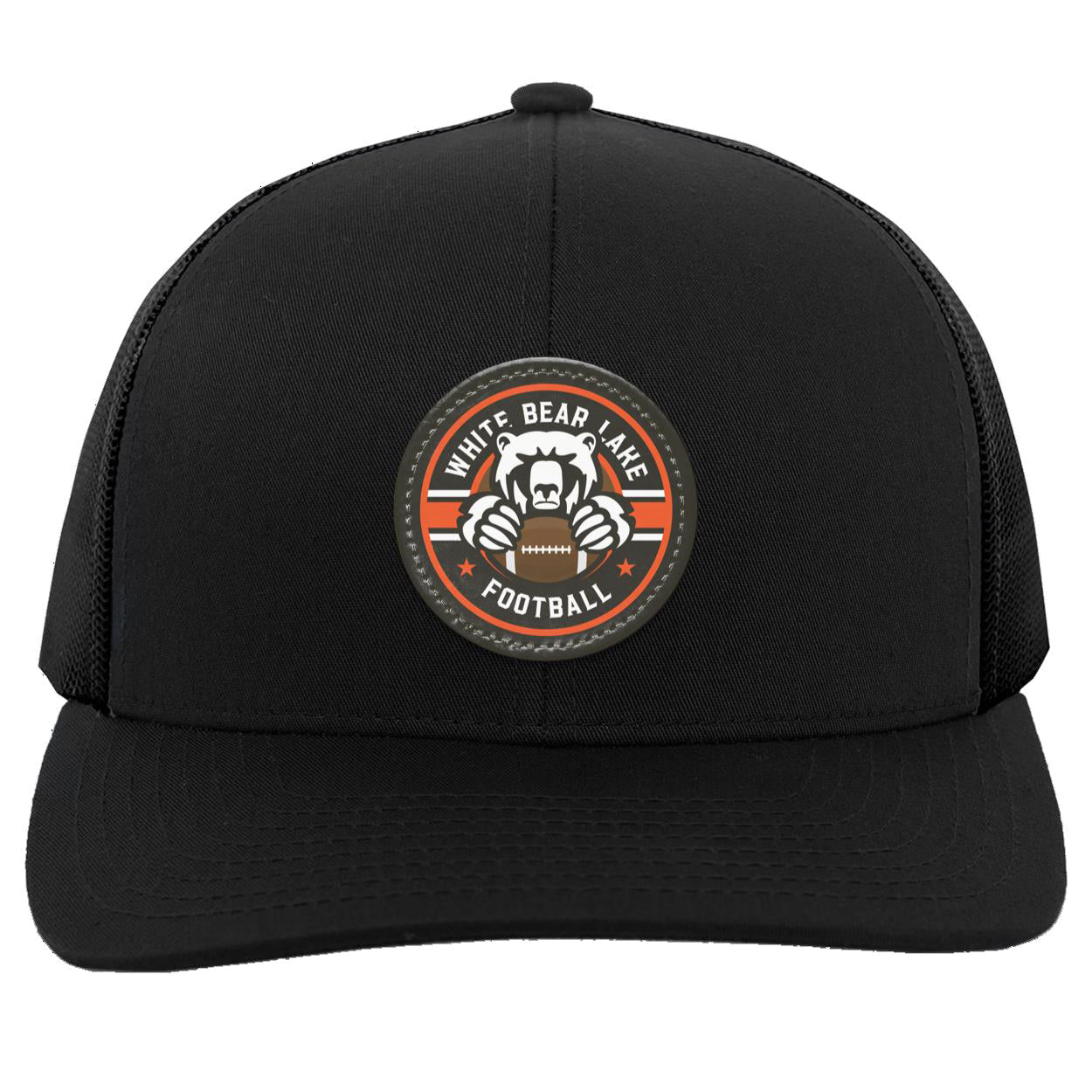 White Bear Lake Football Snapback Trucker Patch Hat