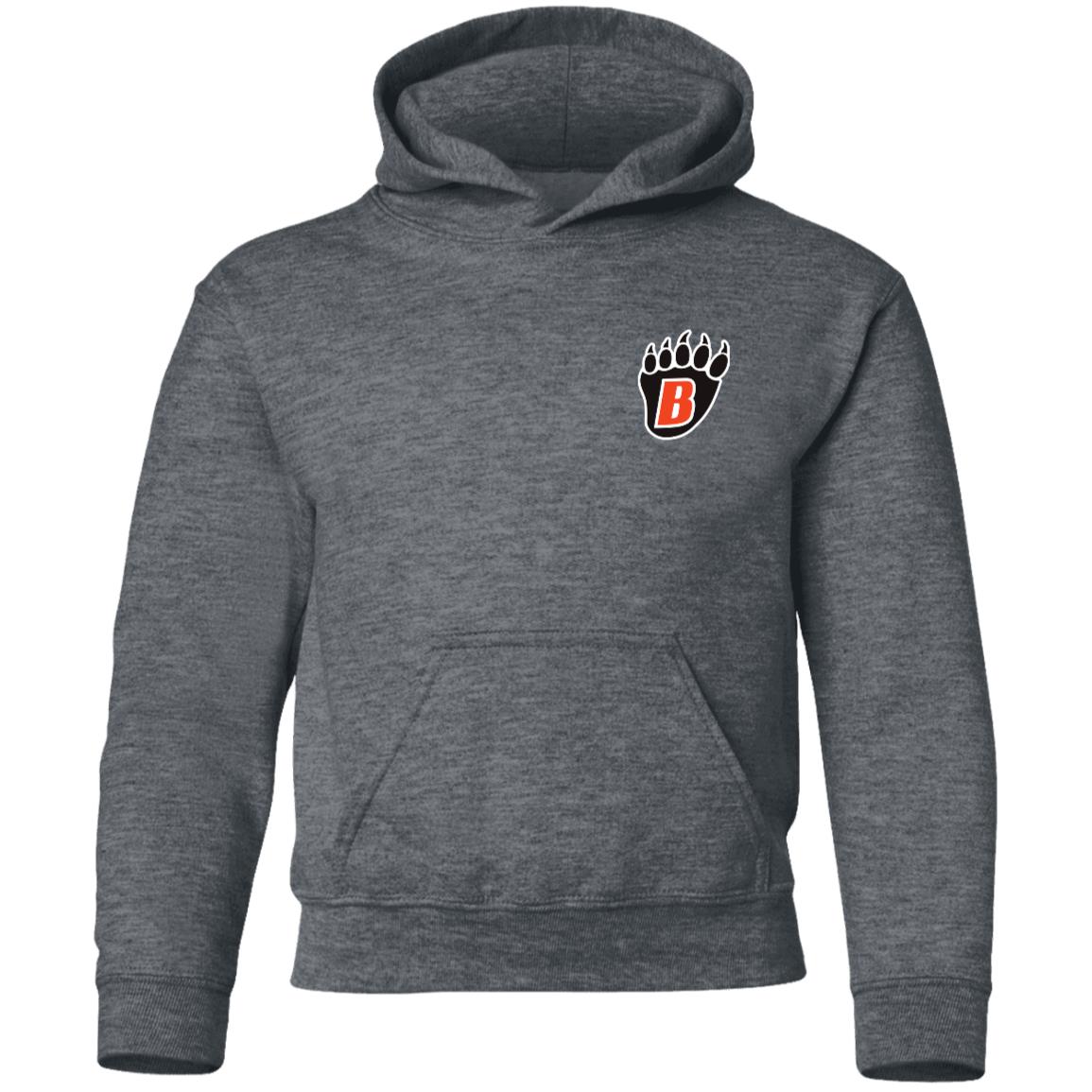 White Bear Lake Bear Paw Youth Pullover Hoodie