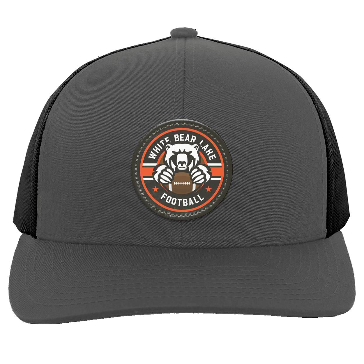 White Bear Lake Football Snapback Trucker Patch Hat
