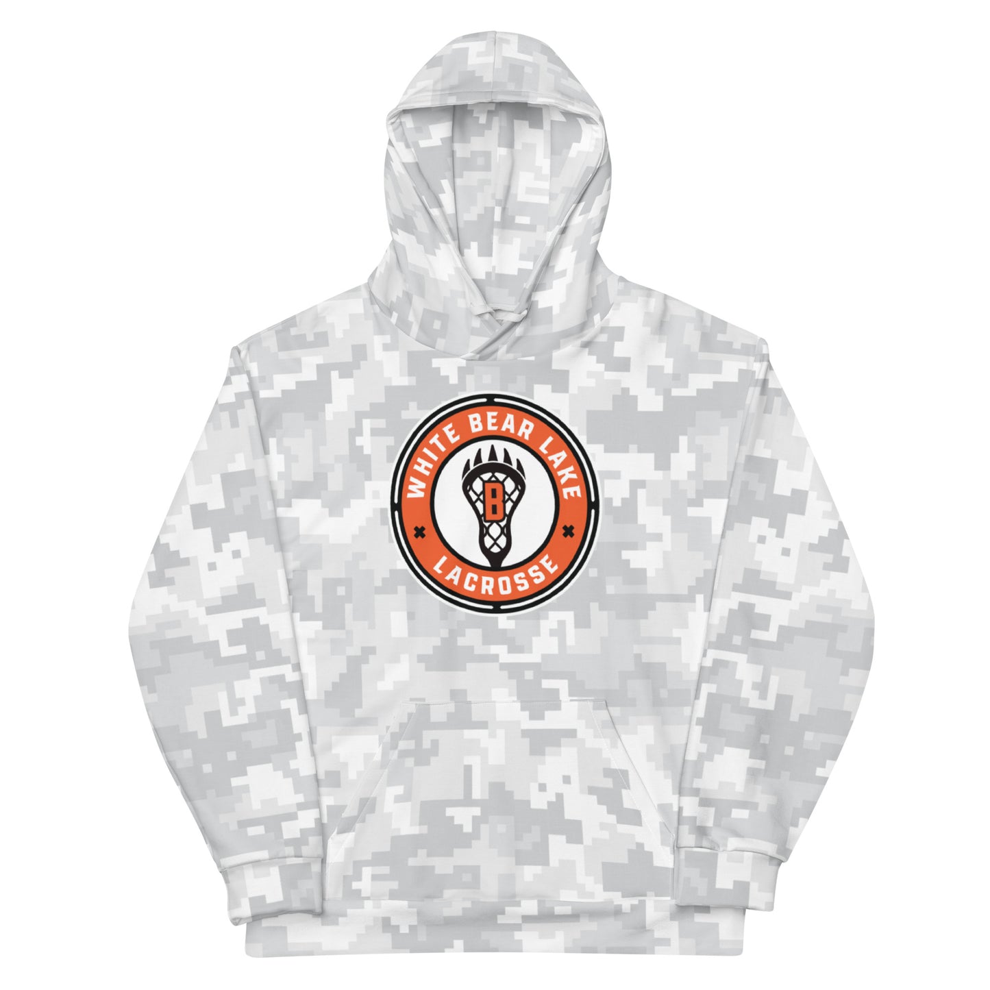 WBLAX 2023 Custom White Camo Hoodie