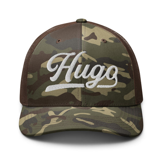 Hugo Camouflage Trucker Hat