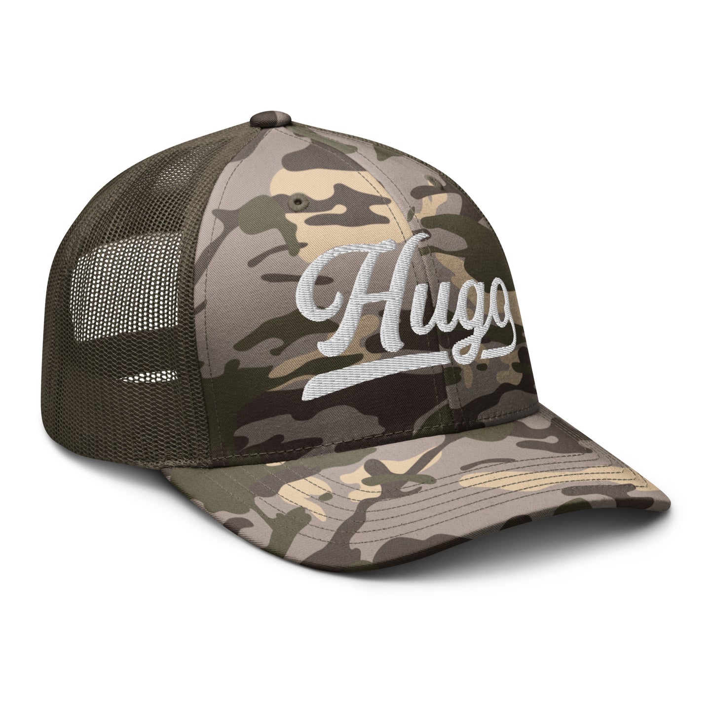 Hugo Camouflage Trucker Hat
