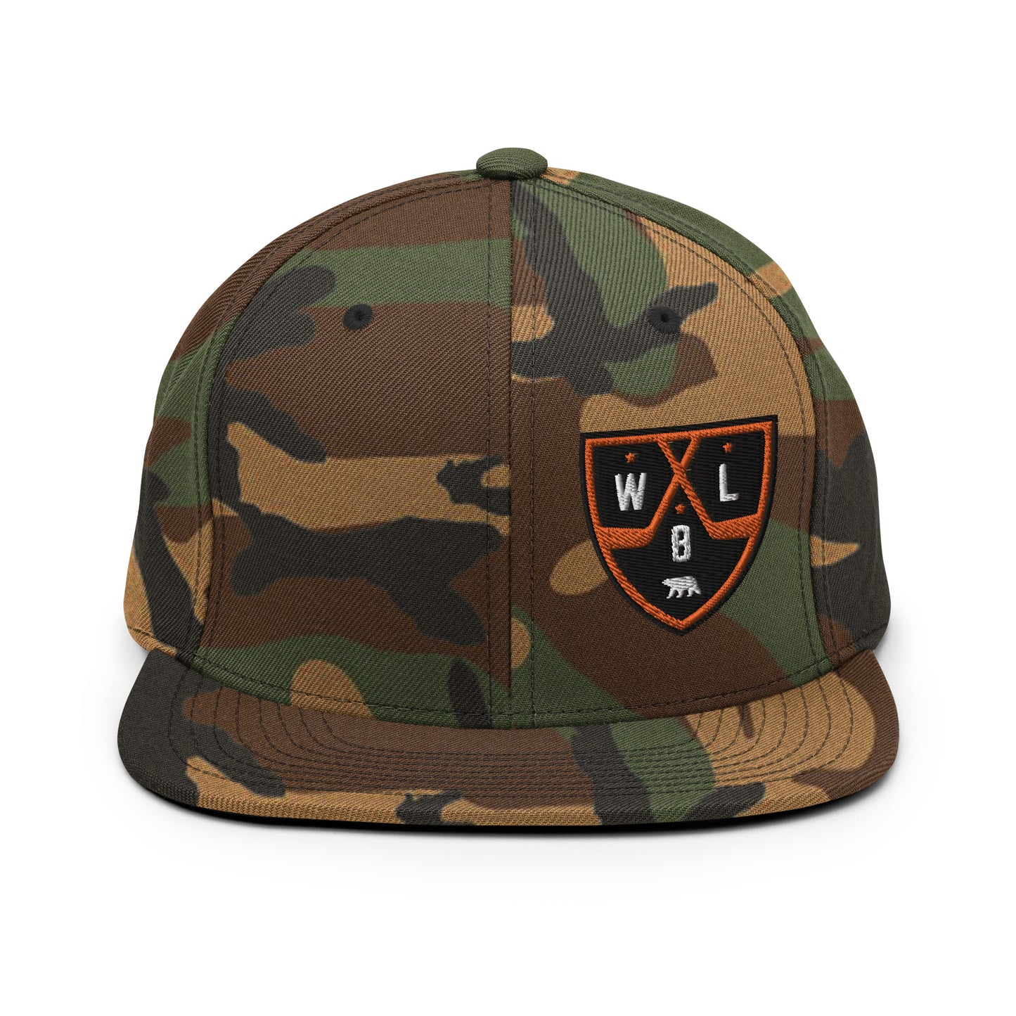 WBLAHA Shield Snapback Hat