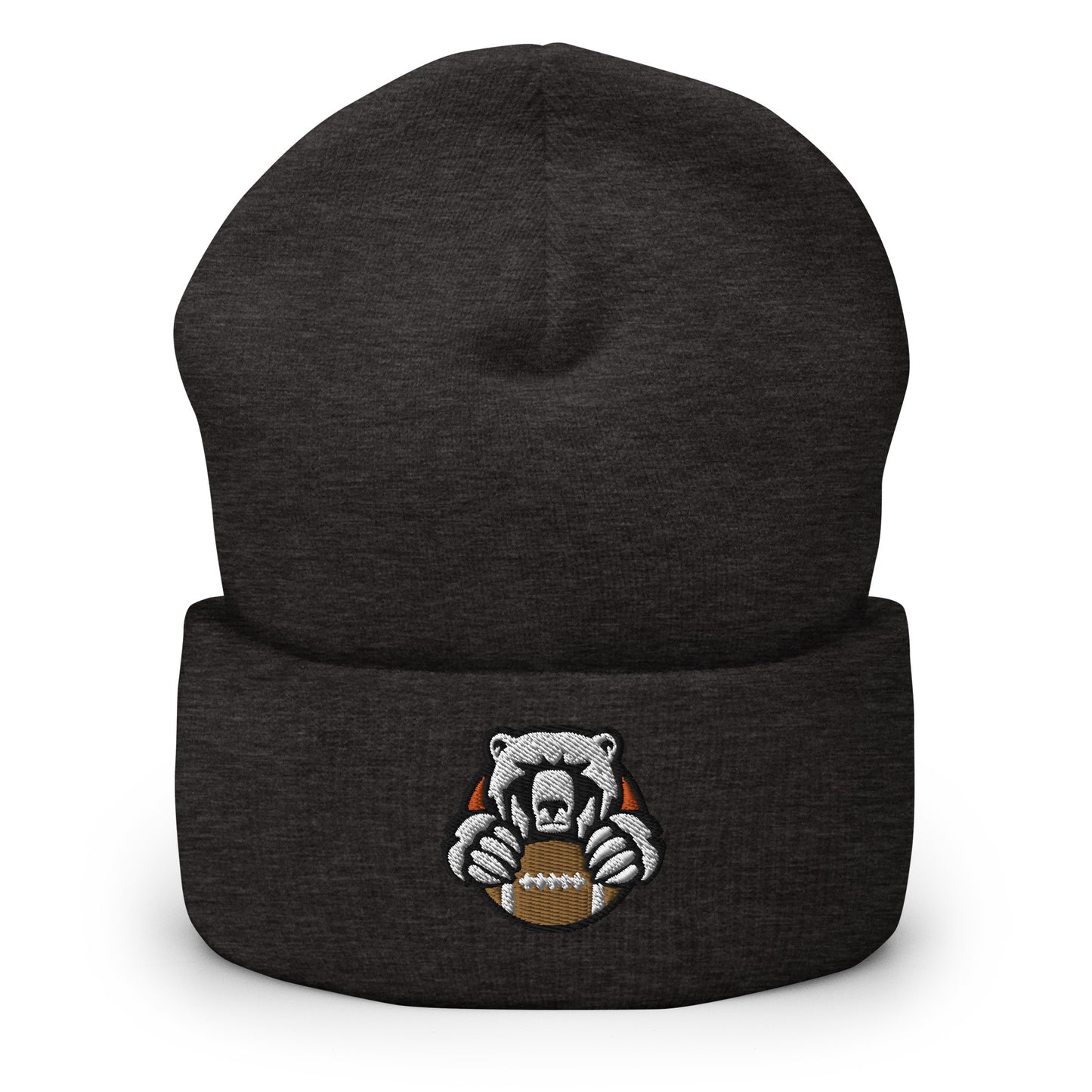 WBL Football Angry Bear Cuffed Beanie