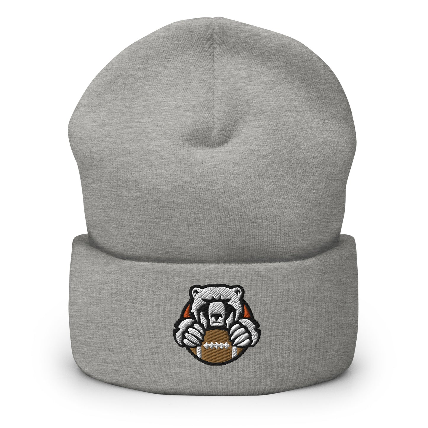 WBL Football Angry Bear Cuffed Beanie