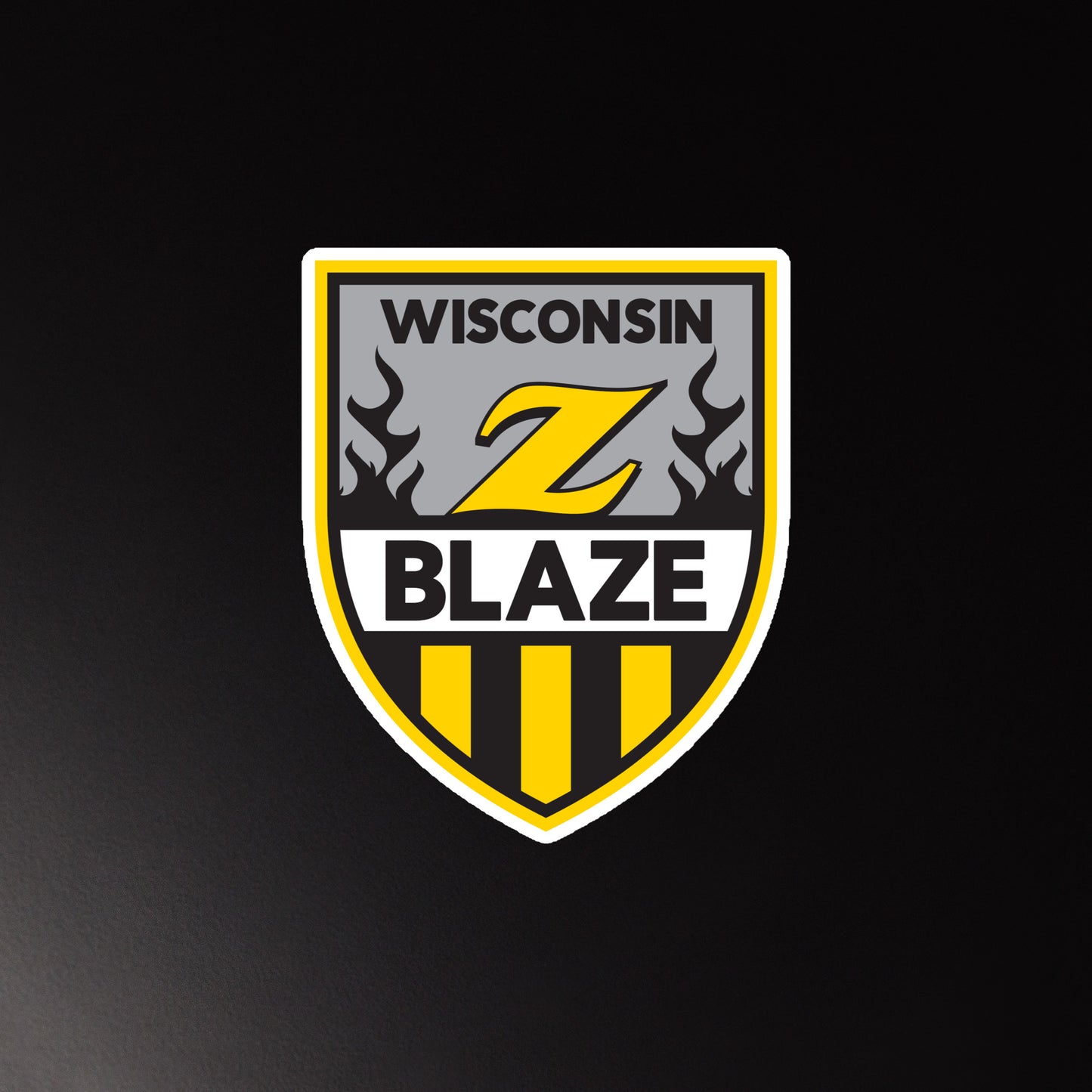 Wisconsin Blaze Hockey Magnet