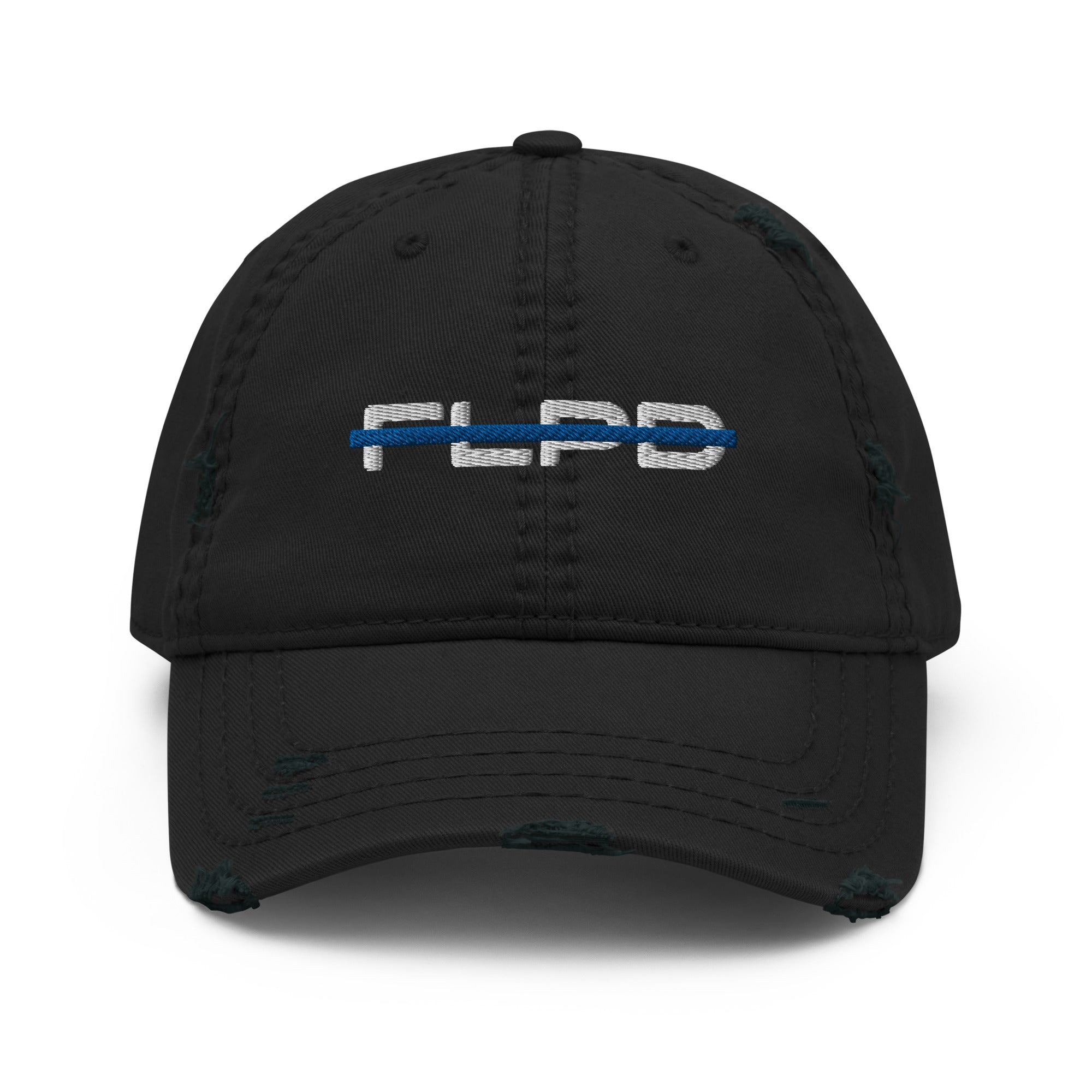 Forest Lake Police Relief Association TBL Distressed Unstructured Hat