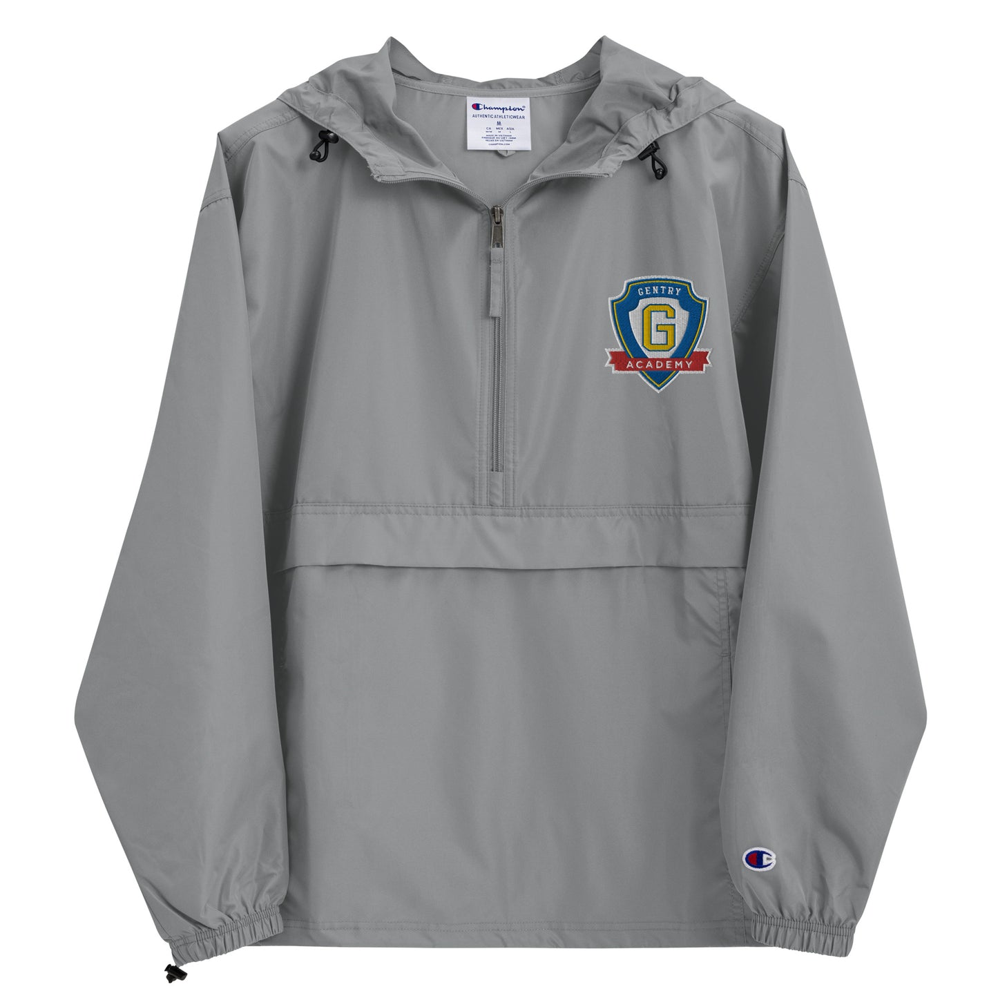 Gentry Shield Embroidered Champion Packable Jacket