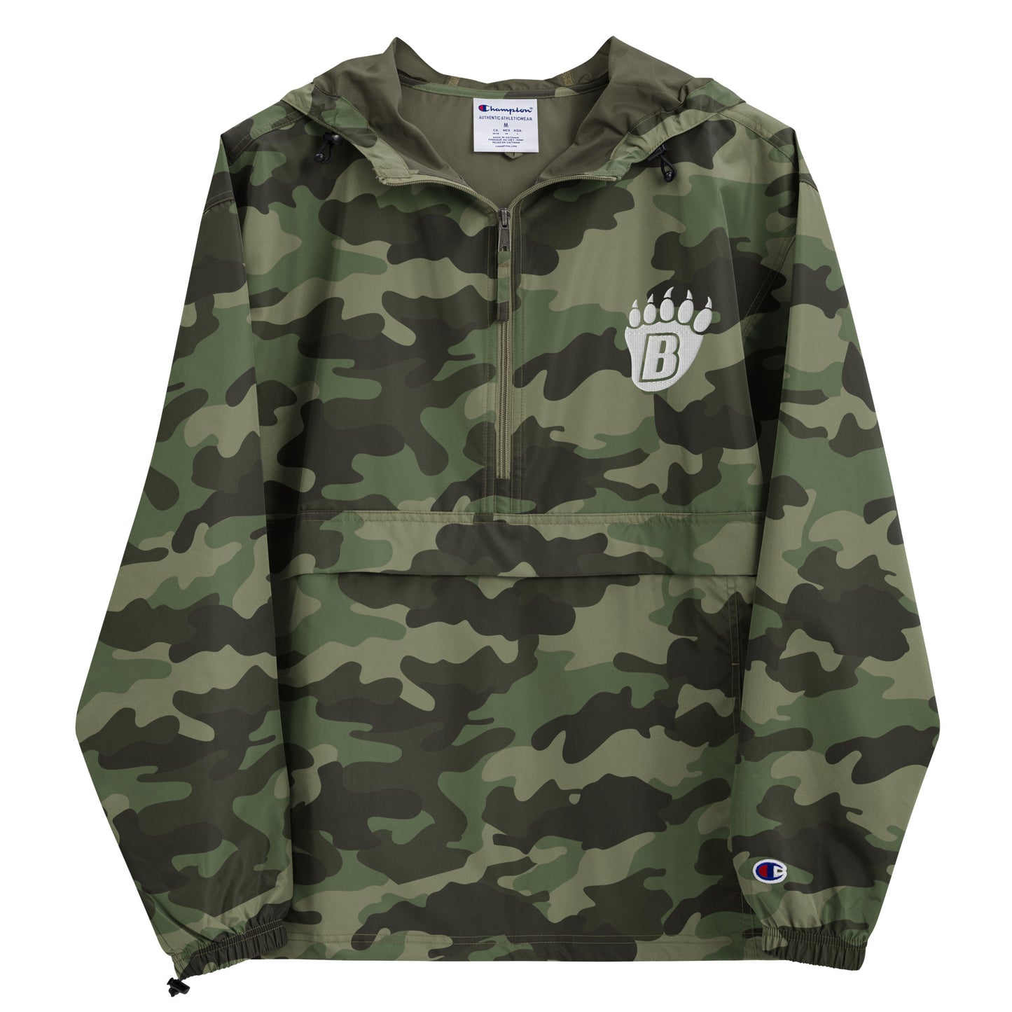 WBLAHA Embroidered Champion Packable Jacket