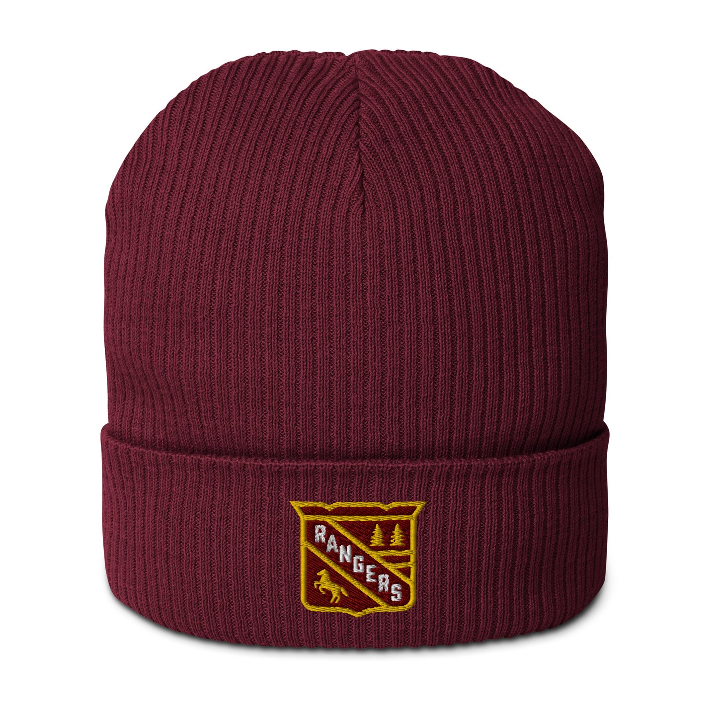 Forest Lake Hockey Ranger Shield Organic ribbed beanie
