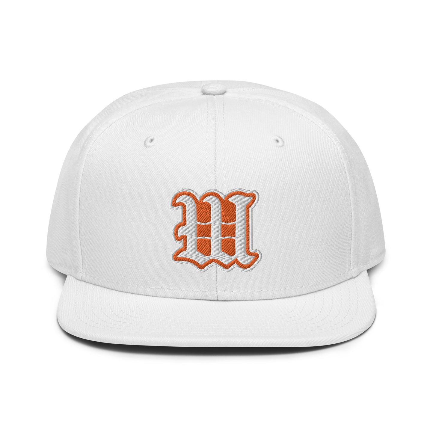 White Bear Lake Baseball Blackletter W Snapback Hat
