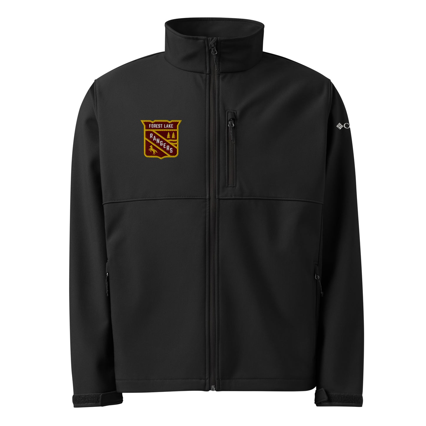 Forest Lake Hockey Ranger Shield Columbia soft shell jacket